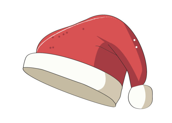 Christmas Hat Illustration-02.zip: A Versatile Graphic Design Asset