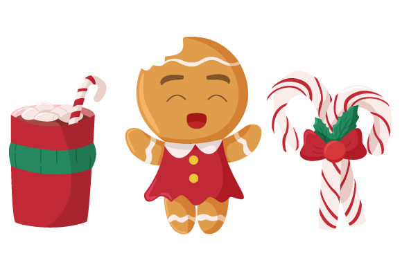 Christmas Illustration Set for Festive Branding