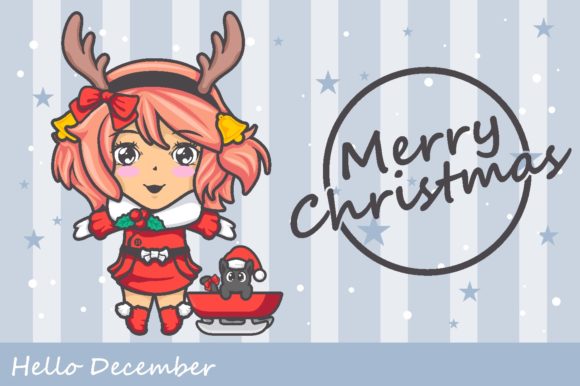 Merry Christmas Vector Illustration