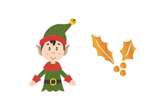 Peter Pan Mistletoe Christmas Set Illustrations